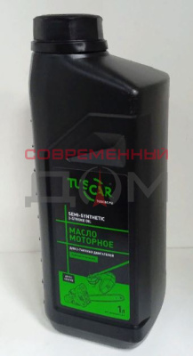 Масло 2-х тактное TUSCAR полусинтетическое, API TC/JASO FD